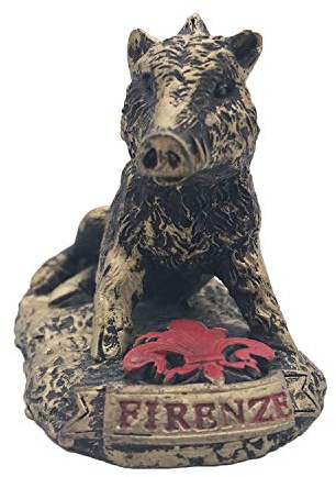 Wildschwein Statue Florenz Italien 3D Harz Home Desktop Tisch Dekoration Handmade Ornament Tourist Souvenir Kollektion