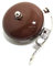 Gneric YMYGBH Campanello per Bicicletta Bike Campana Vintage Squilla Bell Alluminio Argento Coffee Brown Bike Campana Vintage all'Ingrosso Bicicletta Bell (Color : Dark Brown)