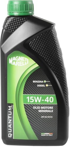 Quantum Energy Magneti Marelli 15W-40 Motoröl, mineralisches Autoschmiermittel, 1 l