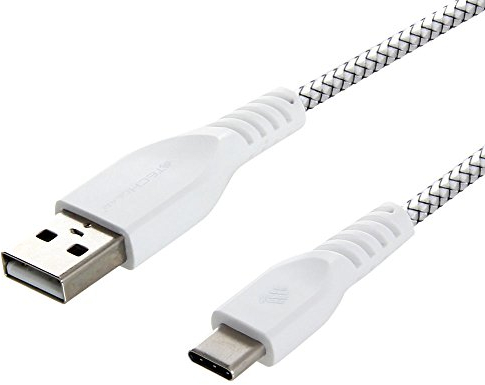 TECHGEAR Câble USB C (2M) Tressé Chargeur/Transfert de Données Ultra Résistant Haute Durabilité USB Type C Kompatibel mit Oppo Find X2 / X3 Lite/Pro/Neo, A16s A53 A54 A54s A72 A94,Reno 4 Z/Pro