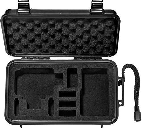 LEKUFEE Compact Waterproof Hard Case for DJI Osmo Action 5 Pro, 4, 3 Camera and Accessories (Case & Bag Only)