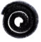 Gutter Brush Leaf Guard Protection Lead Leaf Filter Guttering Drain Debris Cleaner Leaves Cleaner Roof Gutter Unblocker Black 100mm X 4 Meters Each Roll Gutter Guard (3)