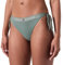 Tommy Hilfiger Damen Bikinihose Seitliche Schnürung Side Tie Cheeky Bikini Sport, Mehrfarbig (Stonewash Green), XL