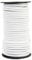 Cuerda de goma de 5 mm y 30 m, color blanco, extensible, resistente a la intemperie, cuerda de goma, cuerda elástica para manualidades, costura, equipaje, camping (blanco, 5 mm x 30 m)