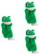 KOMBIUDA 3 STK Handpuppe Plüsch Frosch Puppe Rollenspielpuppe Geschichte Erzählende Marionette Frosch Spielzeug Geschichte Marionette Geschichtenerzählendes Puppenspielzeug Tierpuppen Green