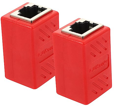 jojofuny 6stücke Ethernet Kupplung Adapter Netzwerkverlängerung Für Cate Und Kabel Installieren Geeignet Für Router Pcs Und Mehr
