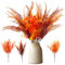 panemy 6 Fasci di Bouquet Autunnali Artificiali, Fasci di Fiori Artificiali Autunnali, Fiori Artificiali Autunnali Bouquet Decorazione Molto Autunnale per Il Giardino e la Tavola Del Ringraziamento