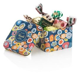 Venchi - Caja de Regalo Murrine Pequeña con Surtido de Chocolates, Chocolate con Leche, Chocolate Negro, Chocolate Blanco, Pistacho, 85 Gr, Sin Gluten, Sin Colorantes, Sin Conservantes, Idea de Regalo