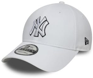 New Era 9Forty Strap Cap - Outline New York Yankees weiß
