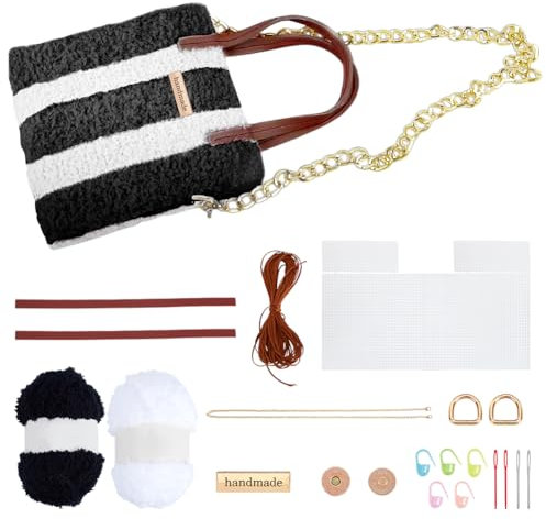 FREEBLOSS Plastiknetzbeutel DIY Plastiknetzbeutel Set Plastikleinwandplattenbeutel Plastikleinwand Einkaufsbeutel Set Netz Plastikleinwand Taschen Set Durchsichtige Plastiknetzplatten