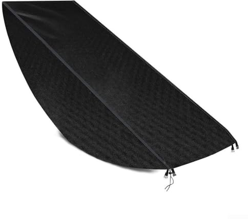 Sonnenliegen-Abdeckungen mit einer Aufbewahrungstasche mit Reißverschluss, 155 x 65 x 95 cm, 210D Oxford, wasserdicht, UV-beständig, Gartenliege Abdeckung für Outdoor-Schaukelliege