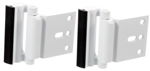 UKCOCO 2 Set Serratura Sicurezza per Porta Chiusura Facile da Installare Compatibile con Porte per Sicurezza e
