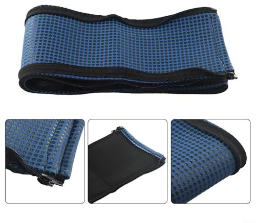 Pool Railing Hand Grip Covers Neoprene Non Slip Design, Fit for 1 625 to 1 90 Diameter Rails, Lengths Available from 4ft to 10ft (6ft)