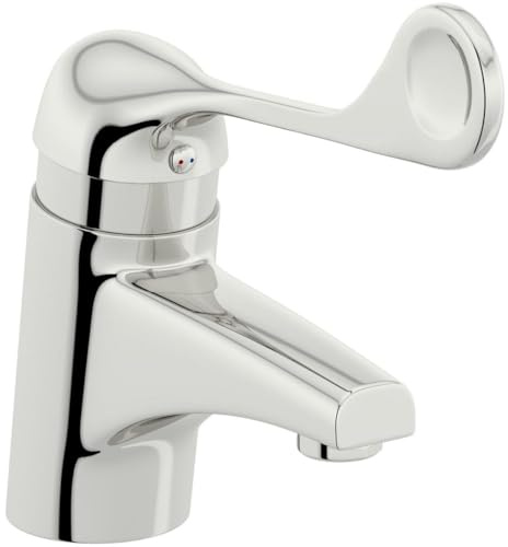 Mitigeur thermostatique pour lavabo | Mélangeur d'évier de salle de bain anti-brûlure | Contrôle précis de la température pour lavabo et évier de cuisine