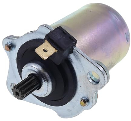 2EXTREME Anlasser Motor 12 V 11 Zähne kompatibel mit Honda X8R, Bali, SFX | Ein-Kabel-System, Metall, 12 V, Befestigung mit zwei Schrauben; kompatibel mit Honda Scoopy AF40, SZX50, SH50, Daelim Tapo 50