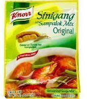 Knorr Sinigang sa Sampalok Mix Original 40g Shinigan containing original 4 bags set of soup