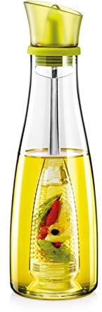 Tescoma 642762 Vitamino Oliera con Infusore, Vetro, Verde, 500 ml, 1 Pezzo