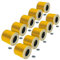 vhbw 10x filtre plissé compatible avec Kärcher A 2674 PT Plus, A 2604, A 2574 PT, A 2656 X Plus, A 2654 Me aspirateur - jaune
