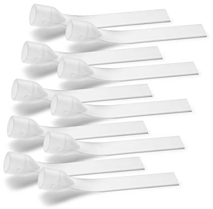 CEGLA RC-Cornet PLUS Schlauch, Atemtherapiegeräte, Ersatzteil für RC-Cornet PLUS Varianten, 10er-Set, aus Silikon, Erkrankung der oberen Atemwege, 10 Stück