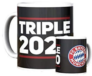 FC Bayern München Tasse Triple 2020