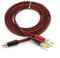 JYXindzkj RCA Speaker Cable, Male to Y Plugs (2 Y Plug) OFC HiFi Speaker Cord