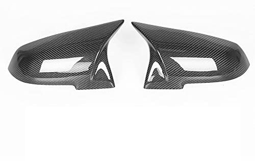 1 Paar Auto Spiegelkappen Spiegelabdeckungen Rückspiegel Abdeckkappen,Für BMW 1 2 3 4 Series M F10 F20 F21 F22 F23 F30 F32 F33 F36 220i 328i Rückspiegelkappe Abdeckung Zubehör