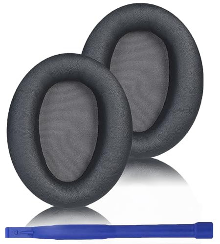 WH-CH710N Ersatz-Ohrpolster für Sony WH-CH700N, WH-CH710N, WH-CH720N Kopfhörer, Ohrpolster für Sony MDR-10R, MDR-ZX770, MDR-ZX780 (Titangrau)