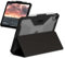 Urban Armor Gear Plyo Case Apple iPad 10.9 Copertura protettiva (10a generazione - 2022) [Funzione stand, Apple Pencil Porta, Wake/Sleep, Resistente cadute e agli urti] nero/ice (trasparente)