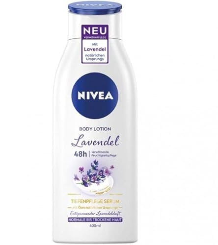 6er Pack - Nivea Body Lotion - Lavendel - 400ml