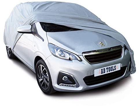 Maypole 9851 Breathable Full Car Cover, Grey, Small