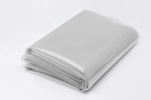 Provarm Pellicola per serra 6 – 8 – 10 m di larghezza, altamente trasparente e resistente agli strappi, per coperture per esterni, telo protettivo resistente alle intemperie e ai raggi UV per 5 anni