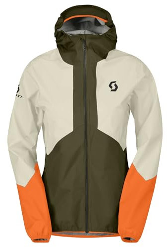 SCOTT - Explorair Light Dryo 2.5 wasserdichte Herrenjacke - Grün Weiß, Weiß Grün, L Große Größen