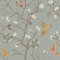 MAGAFA Vintage Floral Wallpaper Blossom Branches Bird Peel and Stick Wallpaper Floral Contact Paper Self Adhesive Removable Wall Paper for Bedroom Bathroom Walls Shelf Liner 17.71in x 19.68ft
