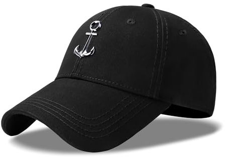 CACUSS Baumwolle Baseballkappe Herren Baseball Cap Unisex Mütze Verstellbar für Draussen Sport