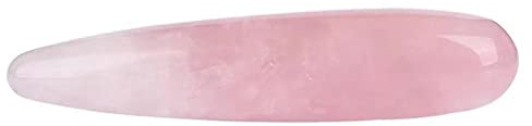 CZAOINCU Home Collections 1pc 17cm-18cm Natural Rose Quartz Roller Wand Crystal Stone Gift for Decoration Suitable for Home Crystals