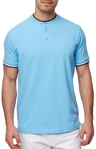 Indicode Herren INOdell T-Shirt aus Baumwolle mit Rundhals-Ausschnitt | Klassisches Herrenshirt aus weichem Material für warme Tage, Herrenshirt, Shirt, Freizeitshirt, Sommershirt für Männer