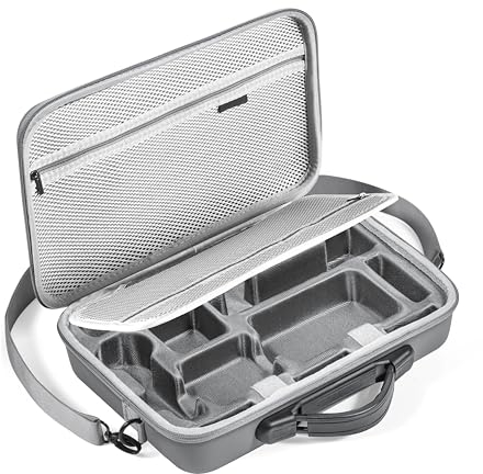 Tomat X4 Tragetasche für Insta360 X4 mit Schultergurt Sturzsicher Tasche, Stoßabsorbierend Case Vergleichen wasserdichte Hülle für Insta360 X4 Action Kamera Zubehör für Sport, Reise