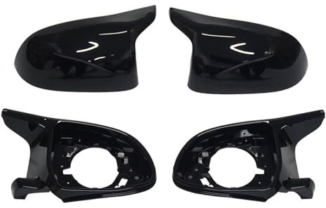 VALCRIBY Rückspiegel Abdeckung Auto Flügel Seite Rückspiegel Abdeckung Kappen Trim Kit M Stil Schalen Zubehör Für B&mw X3 G01 X4 G02 X5 G05 2018-2022