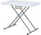 Floordirekt- Gartentisch Klappbar Kunststoff 75,5 x 49 cm - Buffettisch mit Tragegriff - Klapptisch für Garten Terrasse und Balkon - Campingtisch 6 Personen (Nara)