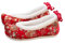 ANDRESLAD Scarpe da Sposa Antiche Scarpe Piatte con Nascosto per Cosplay E Moda