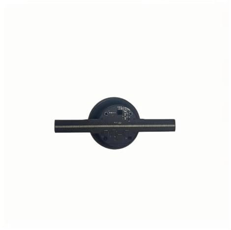 Ventilador de Holograma 3D Ventilador Holográfico 3D De 4,1 Pulgadas (10 Cm), Proyector Holográfico con 96 Cuentas LED 0603, Pantalla HD Sin Parpadeos