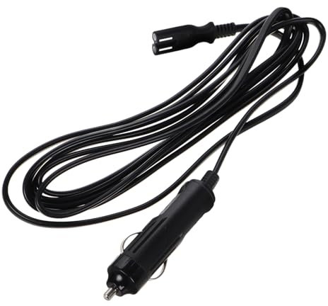 Vaguelly Cable De Alimentación para Coche Mininevera Cable para Nevera Portátil Cable De Alimentación Enchufe Macho para Adaptador para Nevera De Coche Cable