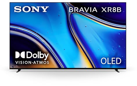Sony 65 Inch OLED 4K Ultra HD TV BRAVIA XR8B Smart Google TV with Dolby Vision HDR and Exclusive Features for PlayStation® 5 (K-65XR8B)