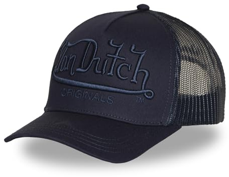 Von Dutch Originals Trucker Cap Truckercap Meshcap Basecap Baseballcap Damen/Herren - Snapback, mit Schirm, Schirm Frühling-Sommer Herbst-Winter Frühjahr
