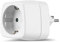 REV 0531877555 Übergangsstecker, Reiseadapter - Reisestecker CH-DE, max 10A, 230VAC, Weiss