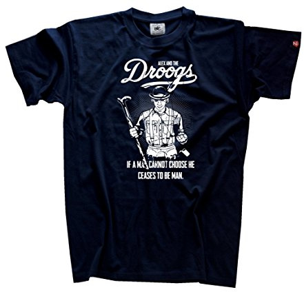 Shirtzshop Herren T-Shirt Alex and The Droogs Film