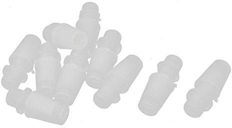sourcing map Serre-câbles réglables Filet M10 Câble lumière Plafond Clip Fil Clair 10pcs