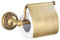 Weare Home - Porta rotolo di carta igienica, stile retrò, in rame robusto, con coperchio, intagliato, rivestimento in bronzo, montaggio a parete, resistente