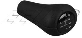 BMW E34 Z3 E46 E53 E85 Shift Knob Schwarz Leder 5SP Manuelle Trans Shifter e36.7