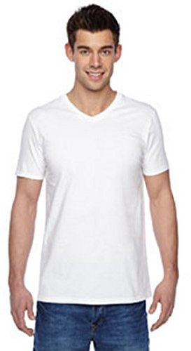 Fruit Of The Loom – T-Shirt 100 % coton – Homme - Blanc - L